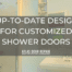 customized shower doors