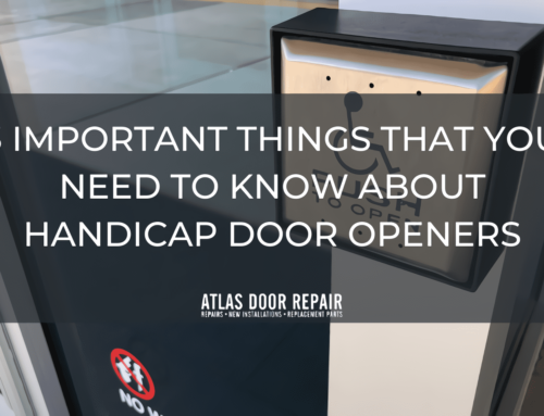 3 Important Things that You Need to Know About Handicap Door Openers
