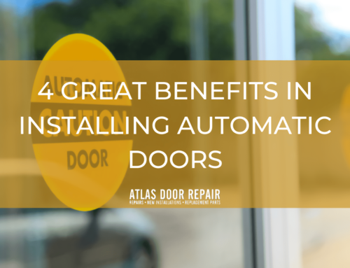 4 Great Benefits in Installing Automatic Doors