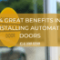 Benefits in Installing Automatic Doors