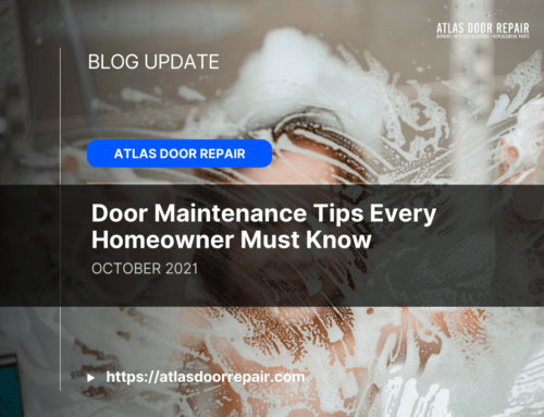 Door Maintenance Tips Every Homeowner Must Know