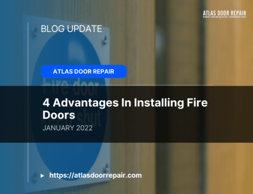 4 Advantages In Installing Fire Doors