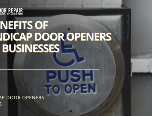 4 Benefits of Handicap Door Openers for Businesses