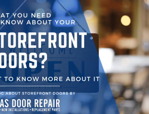 What You Need to Know About Your Storefront Doors