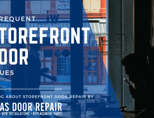 3 Frequent Storefront Door Issues