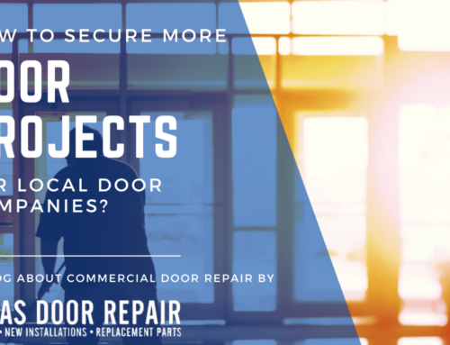 How to Secure More Door Projects for Local Door Companies