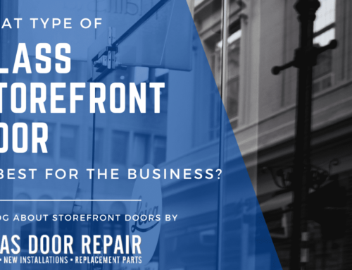 What Type of Glass Storefront Door Is Best for the Business?