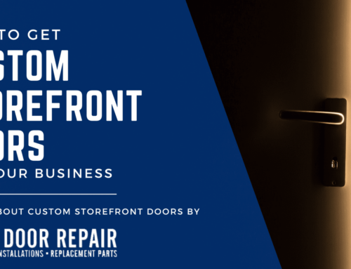 How to Get Custom Storefront Doors for Your Business