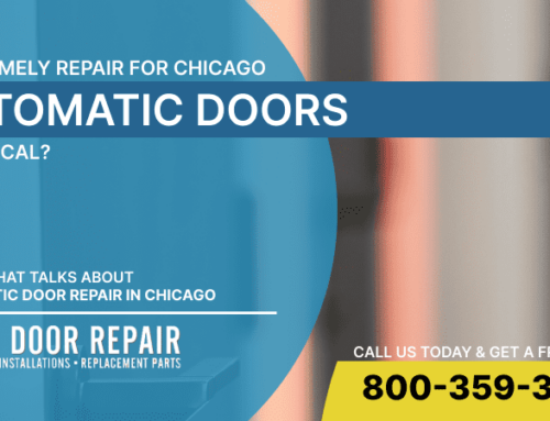 Why Timely Repair for Chicago Automatic Doors is Critical
