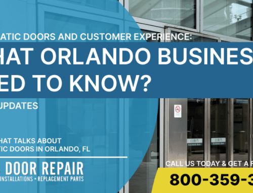 Automatic Doors and Customer Experience: What Orlando Businesses Need to Know?
