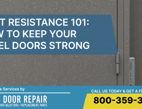 Rust Resistance 101: How to Keep Your Steel Doors Strong