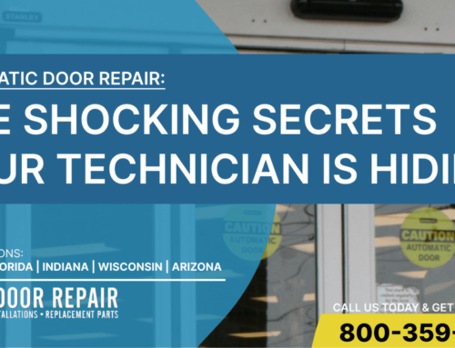 Automatic Door Repair: The Shocking Secrets Your Technician Is Hiding