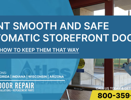 Want Smooth and Safe Automatic Storefront Doors? Here’s How to Keep Them That Way