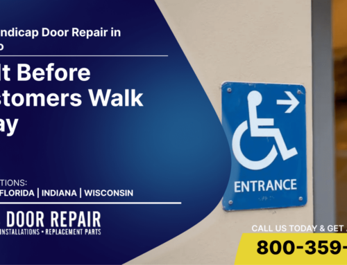 ADA Handicap Door Repair in Chicago – Fix It Before Customers Walk Away