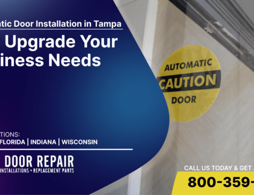 Automatic Door Installation in Tampa – The Upgrade Your Business Needs